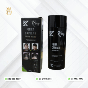 Fibra Capilar King Negra  | 240 Piezas